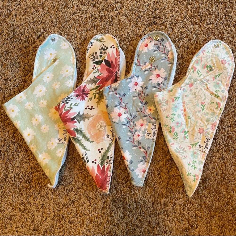 Copper Pearl Bibs